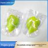 Spot Qualidade Elegante Sem Vestígios Pvc Seda para baixo Etiqueta Inflável Transparente Casulo de Bicho da Seda Etiqueta de Ingredientes Etiqueta Pendurada Etiqueta para baixo