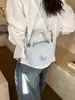 2026 Nuevo Bolso Cruzado Bordado de Dibujos Animados Lindo Personalizado para Trabajadores de Oficina, Bolso de Hombro Elegante y Moderno, Bolso de Mano de Moda