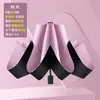 Paraguas Plegable Totalmente Automático para Hombre, Grande, Reforzado, Engrosado, Fuerte, Resistente al Viento, Para Sol y Lluvia, Paraguas de Sol para Mujer, Sombrilla