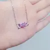 Colar Acessórios da Série Menina Doce de Cobre Branco Mais Vendido Transmitido ao Vivo por Influenciadores da Moda para Mulheres, Luxo Leve de Nicho com Sensação de Alta Qualidade