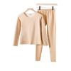 Conjunto de Ropa Interior Térmica Otoñal para Mujer, Camisa Base para Hombre con Forro de Polar, Ropa Interior Gruesa Sin Costuras para Hombre y Mujer