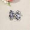 Color Retiene Panax Notoginseng Viejo Hebilla Doble Cabeza Plateada Mariposa Loto Solapa de Presión Hebilla de Conexión para Pulsera Collar Accesorios de Joyería