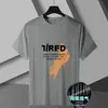 Suministro Directo Transfronterizo Blanca Fitness Hielo Seda Camiseta de Hombre Verano Americana Talla Grande Manga Corta Juventud Campus Marca de Moda Camiseta de Secado Rápido