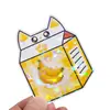 Pegatinas adhesivas impermeables personalizadas con láser, pegatinas holográficas personalizadas de colores cambiantes reflectantes, mercancía temática de celebridades y dibujos animados, y pegatinas impresas autoadhesivas