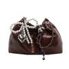 Bolso Cubo Versátil de Alta Gama Estilo Coreano, Nuevo Diseño de Nicho Primavera/Verano 2026 Bolso Bandolera con Cadena para Mujer