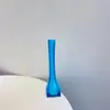 Jarrón Angosto de Vidrio Colorido Estilo Vintage Ins, Pieza Decorativa Hecha a Mano para Exportación