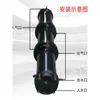 Condensador Evaporador de Carcasa y Tubos Refrigerado por Agua Sistema Dual Intercambiador de Calor Cañón de Agua Intercambiador de Calor de Carcasa y Tubos 3-50 HP Cobre