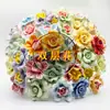 Cerámica Pura Hecha a Mano Jingdezhen Adornos de Flores Eternas, Regalos de Boda y Hogar al por Mayor