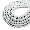 Shixi Jewelry Cuentas de Vidrio Blancas Brillantes de Porcelana Cuentas Sueltas Accesorios para Joyería DIY Cuentas de Vidrio de Colores Venta al por Mayor Transfronteriza DIY