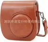 Para Câmera Polaroid Mini12 11 8 9 Cor Morandi Bolsa para Câmera Estojo de Couro Protetor Bolsa de Armazenamento Alça de Ombro