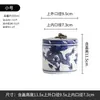 Bule de Cerâmica de Alta Temperatura Jingdezhen com Padrão de Dragão Pote para Armazenamento de Chá Pu'er Chá Branco Pote de Armazenamento Conjunto de Chá Kung Fu Pote