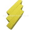 Esponja Limpiadora Naranja Color Piel Algodón de Pulpa de Madera Esponja Amarilla Absorbente para Limpieza de Punta de Cautín