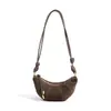 Bolso Nuevo de Croissant Glaseado para Otoño/Invierno 2026, Bolso Cruzado de Hombro Único de Gama Alta de Nicho, Bolso Clásico Retro de Cuerno