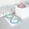 Soporte para teléfono móvil nuevo transfronterizo, anillo redondo, hebilla de anillo magnético de silicona, soporte de silicona portátil, soporte de silicona para perezosos