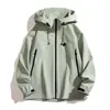 Nuevas Chaquetas para Hombre y Mujer Primavera y Otoño 2025 Chaquetas Casuales con Capucha Chaquetas Sencillas Chaquetas de Montañismo Resistentes al Viento e Impermeables para Exteriores