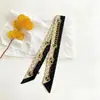 Bufanda Estrecha de Seda Estilo Nuevo de Otoño, Cinta Pequeña de Joyería, Cinta para Atar Asas de Bolsa, Bufanda de Moda, Cinta para el Cabello para Mujer, Venta al por Mayor