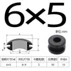 Ranura Ensanchada Tipo Elevado Silicona Doble Cara Bobina Protectora de Cable Salida de Cable Anillo de Goma Silicona Anillo Protector de Cable Resistente a Altas y Bajas Temperaturas Anillo de Sellado