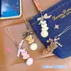 Colgante Nariz Pequeña Set de Terciopelo Cálido con Cadena para Teléfono Móvil Llavero Colgante Versátil para Mochila Pareja Mejor Amigo Pequeño Regalo