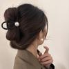 Nuevo Clip Grande Mate para el Cabello para la Parte Posterior de la Cabeza, Estilo de Alta Gama para Cabello Grueso, Clip de Tiburón de Perlas para Mujeres