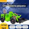 Empilhadeira elétrica com tração nas quatro rodas proteção ambiental carregador elétrico fazenda fezes limpeza de grama máquina de dupla finalidade