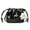 Bolso de Mujer 2026 Nuevo Estilo Bolso Cruzado Otoño e Invierno Bolso Cubo Diseño de Nicho Bolso de Alta Gama Bolso de Hombro Retro Fruncido