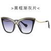 Nuevas Gafas de Sol de Moda Ojo de Gato 6169 Versátiles Street Style Gafas de Montura para Mujer Gafas de Sol Personalizadas de Moda INS