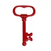 Colgante Colorido en Forma de Llave Colgante Chapado Cadena para Teléfono Móvil Llavero Material Decorativo Estéreo Accesorios para Joyería DIY