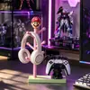 Soporte para control de videojuegos con forma de rama de árbol de Mario, soporte de exhibición de accesorios para PS5/Xbox, organizador de escritorio y pieza decorativa