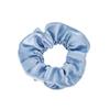 Anillo para el Cabello Satinado Brillante Cremoso Anillo de Lazo Grande Plisado de Doble Capa Cuerda para el Cabello Bola Cuerda para el Cabello Elegante Frances Accesorios para el Cabello Flores para el Cabello