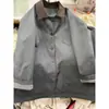 Venda Direta de Fábrica Jaqueta Corta-Vento para Mulheres 2025 Primavera e Outono Novo Estilo Pequeno Início de Outono Casual Coreano Estilo Hepburn High-End