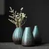 Pequeño jarrón de flores creativo, recipiente de jarrón pequeño hidropónico, pieza decorativa para la mesa de la sala de estar, para arreglar flores secas o frescas