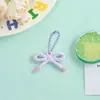 Novo Pingente de Laço Floral Colorido Estilo Fresco Acessório de Chaveiro DIY Feito à Mão para Bolsas e Correntes de Celular