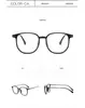 Armazón para Gafas Dr.Lolly Cuadrado Ultraligero Anti-Luz Azul Espejo Plano Danyang Gafas Marco Negro con Miopía