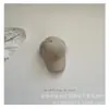 Gorra de béisbol suave con bordado de letras y números 7 estilo coreano para niños, simple, primavera y otoño, para niños y niñas, gorra con visera para fotografía callejera
