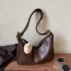 Bolso Casual Retro de Moda para el Trabajo de Gran Capacidad para Mujer Nuevo Otoño 2026 Bolso Tote Versátil Bolso de Hombro de Nicho