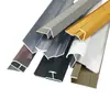 Rodapié de pared de aleación de aluminio, borde redondeado de 6/8 mm, adecuado para paneles de hielo y fuego, paneles antibacterianos, y utilizado en hospitales y residencias de ancianos