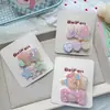 Lindos Pinzas para el Cabello de Animalitos Acrílicas para Niñas, Accesorios para el Cabello Estilo Dopamina para Chicas Jóvenes, Pinzas para Flequillos Laterales