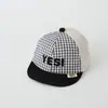 Nuevo Colorido de Moda Bloque de Color Protección Solar para Bebés Sombrero de Ala Suave Venta al por Mayor Gorra de Pico Primavera-Verano Estilo Coreano Moderno Fresco Sombrero para Bebé