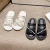 Sandalias Abiertas para Niñas Nuevo Estilo de Verano para Niños Mayores, Para Usar en Interiores y Exteriores, Estilo Romano de Lujo Ligero Sandalias de Playa para Padres e Hijos