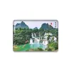 Imán de Refrigerador de Guilin, Guangxi, Paisajes Turísticos, Río Li, Isla Weizhou, Terrazas de Arroz Longji, Pegatina de Vidrio, Recuerdo, Personalización
