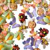 Simulación de comer y jugar insectos animales pequeños Joyería DIY Accesorios Gota de pegamento Carcasa de teléfono móvil Material de belleza Caja de papelería Decoración