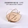 Cesta de bambu trançado, usada para guardar pães cozidos no vapor, uma cesta para lavar vegetais, escorrer água e enxaguar arroz, uma cesta de frutas, uma cesta pequena