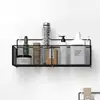 Novo Estilo Cesta Suspensa de Parede para Casa, Sem Furos, ao Lado da Cama, Gancho Suspensor para Cama Superior de Dormitório, Rack de Armazenamento, Artigo Bom para Dormitório
