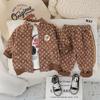 Conjunto de Roupas Outono para Bebê Menino 2025 Novo Estilo Roupas para Bebês e Crianças Menino Conjunto de Três Peças de Manga Longa Tendência Entrega