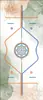 Tapete de Fitness Profissional Resistente ao Desgaste de Borracha PU Transfronteiriço, Tapete Estampado Colorido para Pular Corda, Tapete de Yoga com 80cm de Largura, Antiderrapante