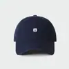 2025 Nueva Gorra de Béisbol Versátil Estilo Sonrisa Minimalista Moda Coreana Gorra de Pico Profundo Oversize Hace que la Cara se Vea Más Pequeña