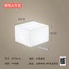 Lámpara de pie para decoración de jardín, luz de suelo LED para exteriores impermeable, luz guía para camino y pasillo, iluminando