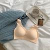 Sutiã de Renda Mai Sui Peça Única Roupa Íntima Sem Marcas Feminina Sem Aro Respirável Push-up Sexy Confortável