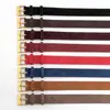 Cinturón de Piel Genuina de Vaca Transfronterizo para Mujer, Estilo Retro Clásico Versátil de Gama Alta, Adecuado para Pantalones Casuales y Jeans, Cinturón para Mujer
