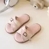 Sandalias Planas Personalizadas para Mujer, Chanclas de Moda de Verano, Zapatos de Playa con Hebilla para Niños, Sandalias Slip-On para Exteriores